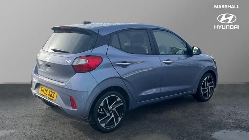 New Hyundai i10 Premium 79 HP (58 kW) 2025 Meta blue Hatchback
