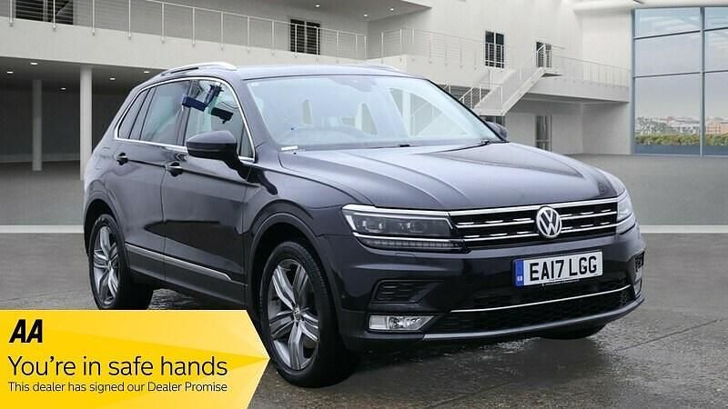 Black Used 2017 VW Tiguan SEL SUV | £13,995 (Good price) - Image 1/3