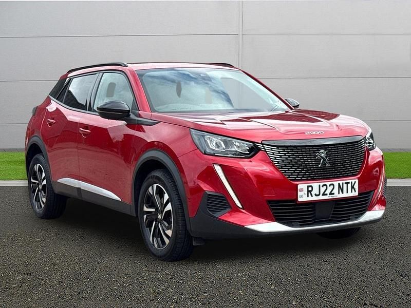 Red Used 2022 Peugeot 2008 Allure Premium SUV | £13,499 (Fair price) - Image 1/4