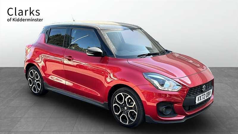 Red Used 2022 Suzuki Swift Sport Hatchback | £15,295 (Fair price) - Image 1/4