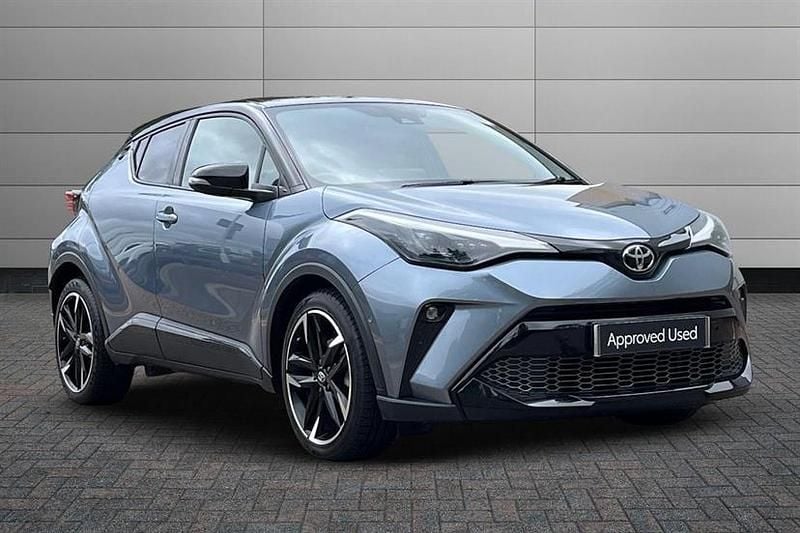 Satin grey Used 2022 Toyota C-HR+ Sport SUV | £20,595 - Image 1/4