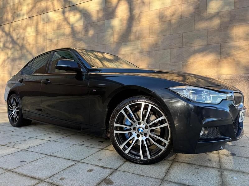 Black Used 2015 BMW 320 M Sport Sedan | £6,975 (Good price) - Image 1/4