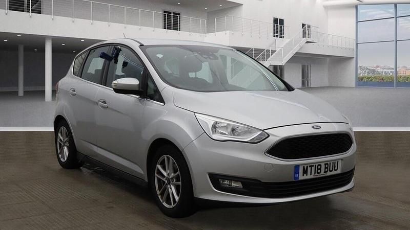 Silver Used 2018 Ford C-MAX Zetec MPV | £4,800 (Fair price) - Image 1/4