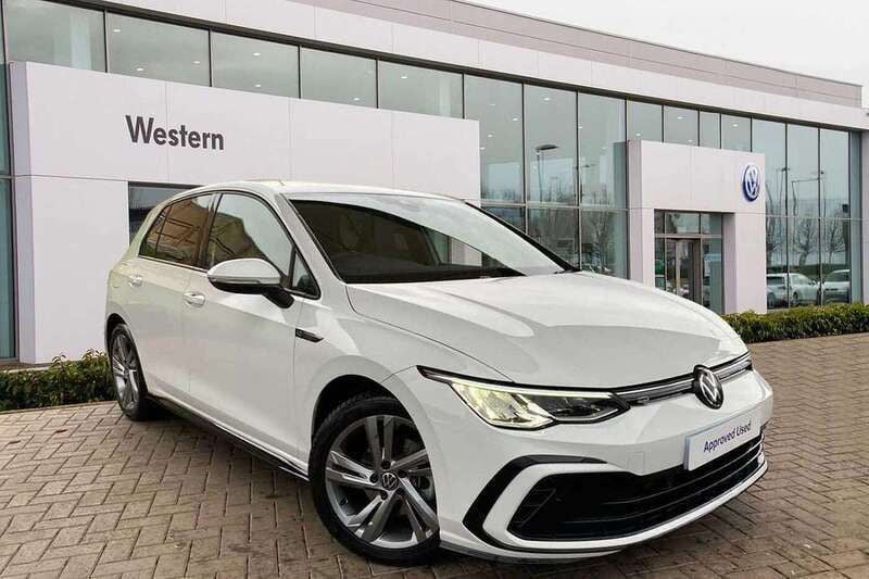 White Used 2024 VW Golf VIII R-line Hatchback | £24,498 (A bit pricey) - Image 1/4