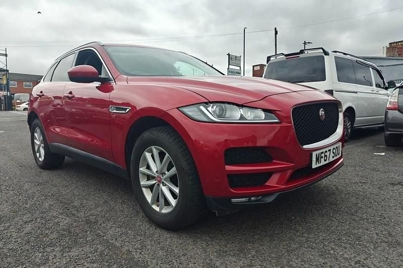 Red Used 2017 Jaguar F-Pace Prestige SUV | £10,995 (Fair price) - Image 1/1