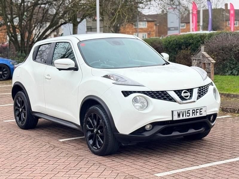 Used Nissan Juke Tekna 115 HP (84 kW) 2015 White SUV