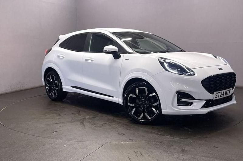 White Used 2024 Ford Puma Gen-E ST-Line X SUV | £17,499 (Fair price) - Image 1/1