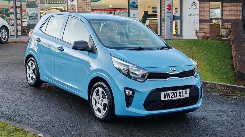 Blue Used 2020 Kia Picanto Hatchback | £7,995 (Good price) - Image 1/4