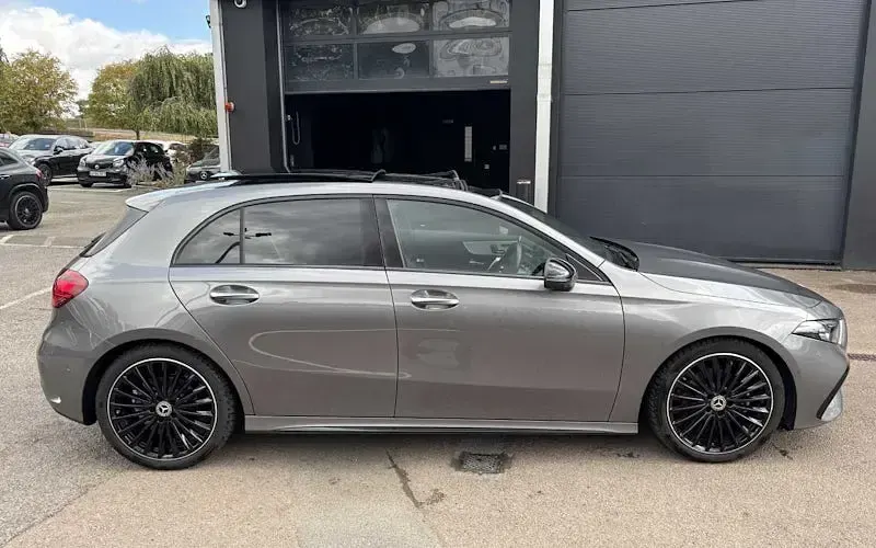 Used Mercedes A180 AMG line 136 HP (100 kW) 2025 Grey Hatchback
