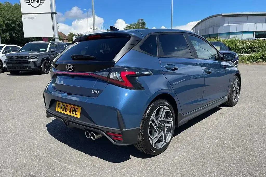 New Hyundai i20 N Line 100 HP (73 kW) 2026 Blue Hatchback