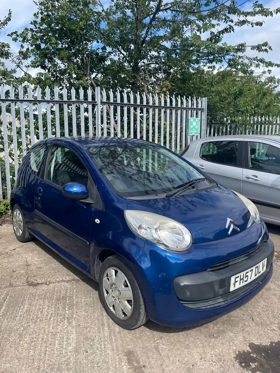 Used Citroën C1 68 HP (50 kW) 2007 Blue Hatchback