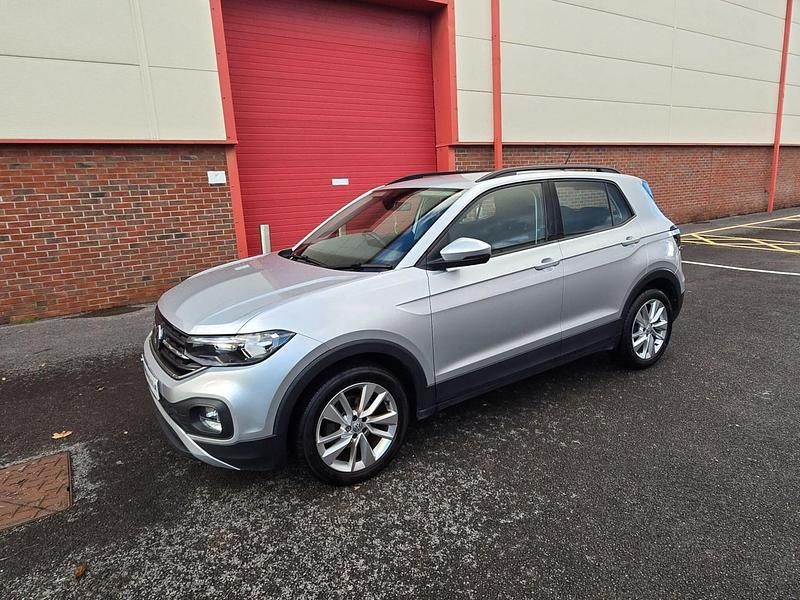 Used VW T-Cross SE 95 HP (69 kW) 2019 Silver SUV