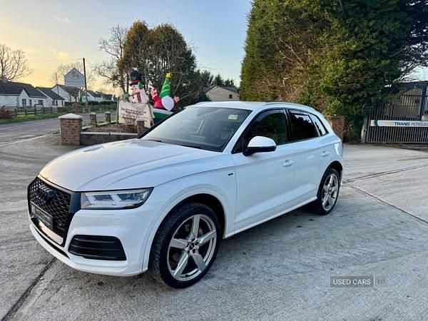 Used Audi Q5 S-Line 190 HP (139 kW) 2017 White SUV