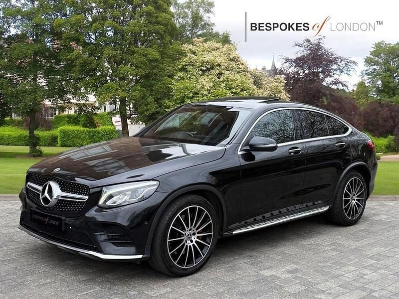 Used Mercedes GLC220 AMG Line Premium 2017 Black Coupe
