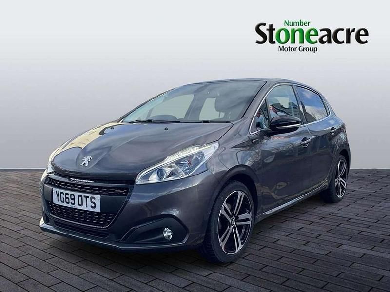 Used Peugeot 208 GT-line 110 HP (80 kW) 2019 Grey Hatchback