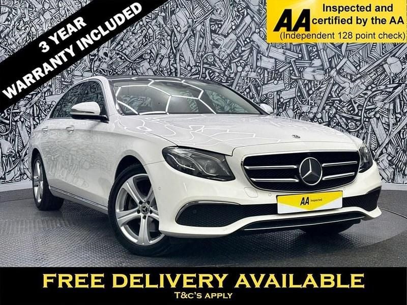 White Used 2019 Mercedes E220 Premium Plus Sedan | £18,995 (Fair price) - Image 1/2