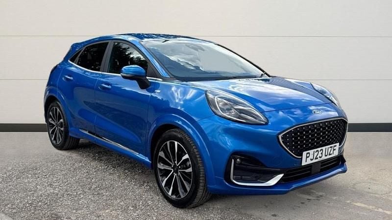 Blue Used 2025 Ford Puma ST-Line Hatchback | £20,548 (Fair price) - Image 1/4