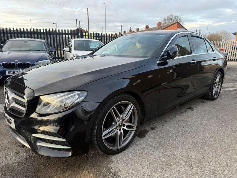 Used Mercedes E220 AMG Line Premium 2018 Black Sedan