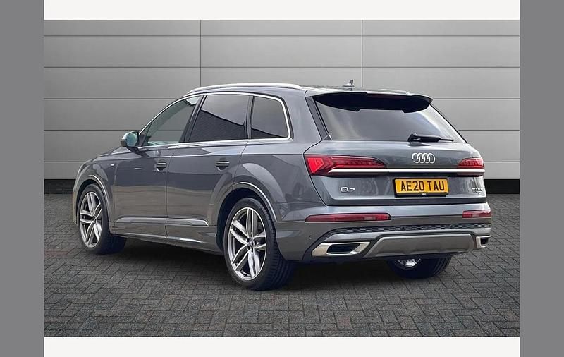 Used Audi Q7 S-Line 286 HP (210 kW) 2020 Daytona grey SUV