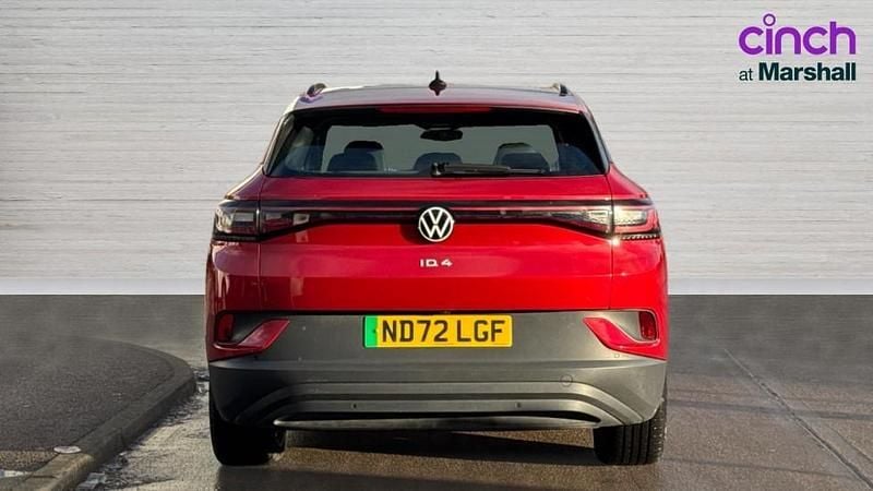 Used VW ID.4 Pure 108 kW (148 HP) 2022 Red SUV