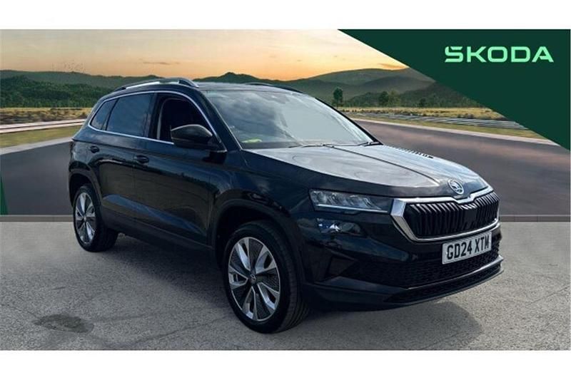 Black Used 2024 Skoda Karoq SE L SUV | £20,490 (Good price) - Image 1/4