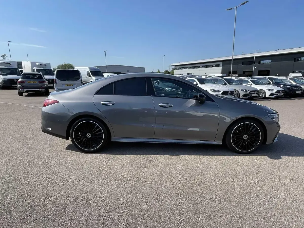 Used Mercedes CLA200 AMG Line Premium Plus 163 HP (119 kW) 2025 Grey Coupe