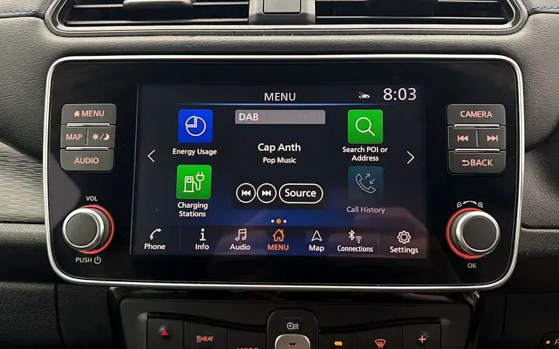 Used Nissan Leaf Tekna 160 kW (218 HP) 2019 Grey Hatchback