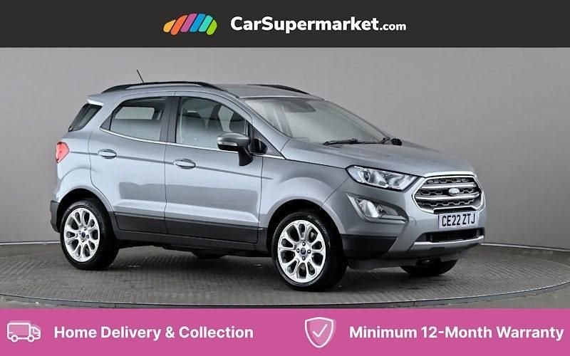 Silver Used 2022 Ford Ecosport Titanium SUV | £10,897 (Fair price) - Image 1/4