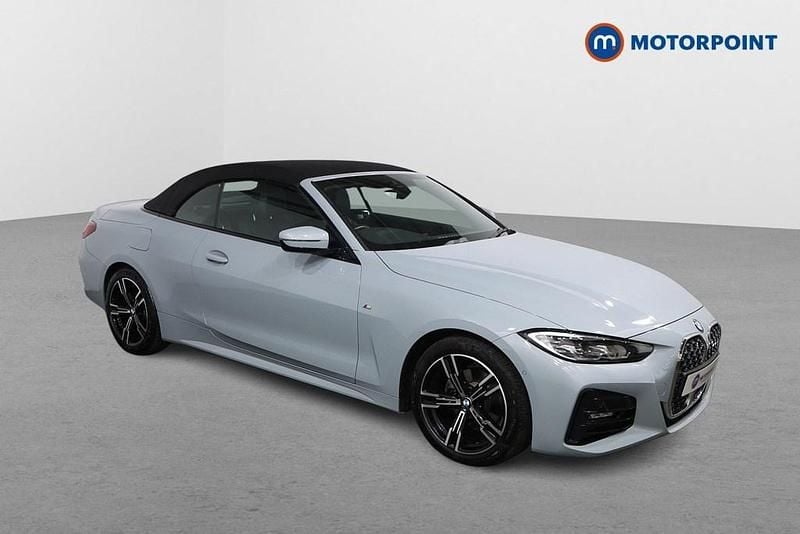Grey Used 2021 BMW 420 M Sport Cabriolet | £29,499 (Fair price) - Image 1/4