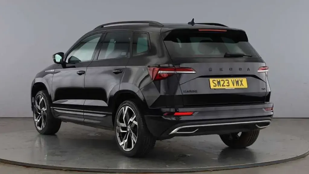 Used Skoda Karoq SportLine 190 HP (139 kW) 2023 Black magic pearl effect SUV