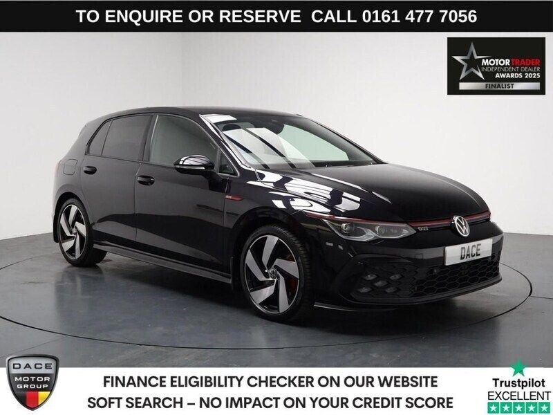 Black Used 2020 VW Golf VII GTI Hatchback | £22,290 (Good price) - Image 1/3