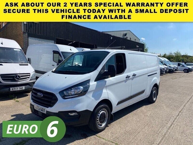 White Used 2023 Ford Transit Custom Van | £13,790 (Super price) - Image 1/3