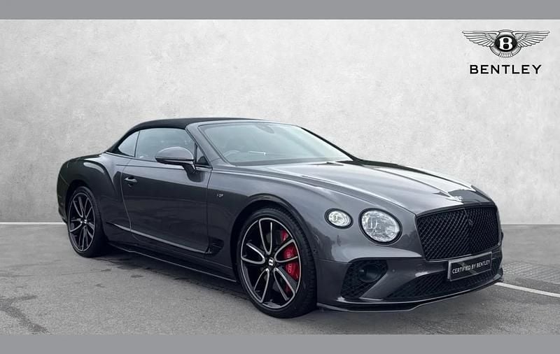 Used Bentley Continental GT Convertible 542 HP (398 kW) 2020 Grey Cabriolet