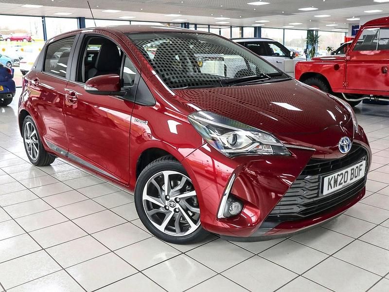 Used Toyota Yaris Hybrid 2020 Red Hatchback