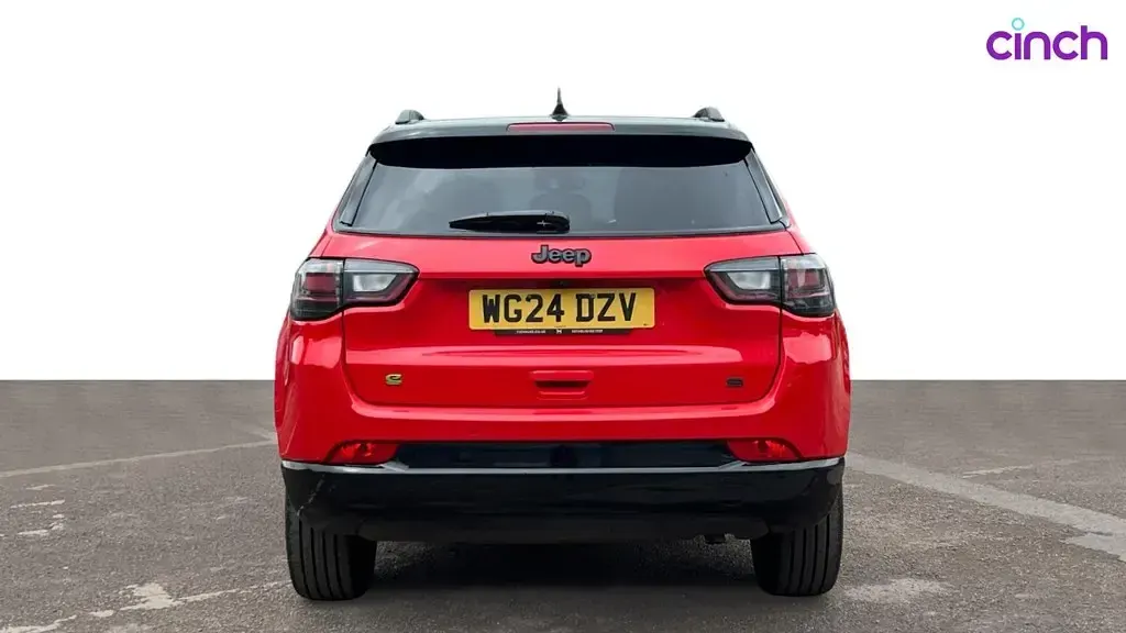 Used Jeep Compass Summit 2024 Red and black SUV
