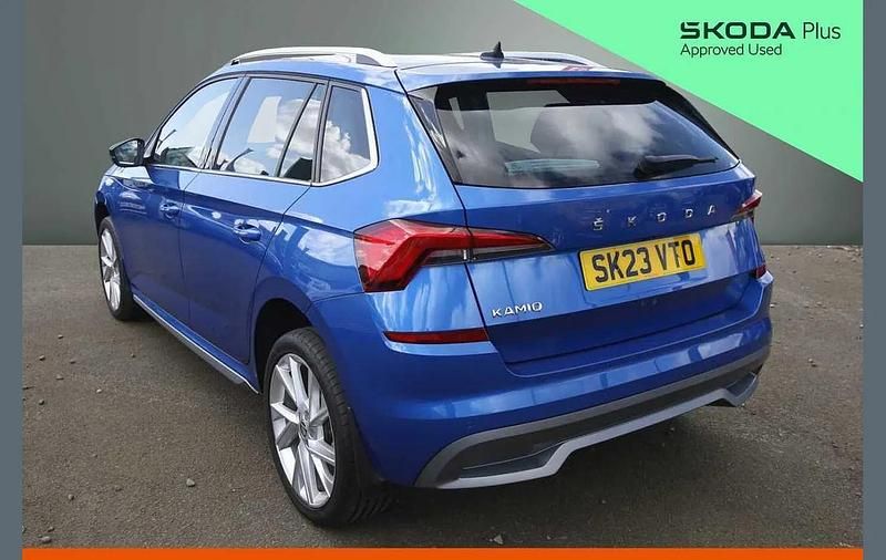 Used Skoda Kamiq SE L Executive 108 HP (79 kW) 2023 Blue SUV