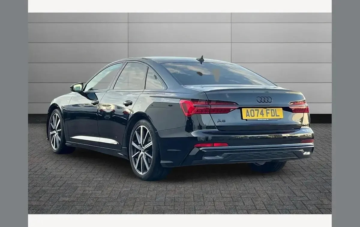 Used Audi A6 Black Edition 204 HP (150 kW) 2024 Black Sedan