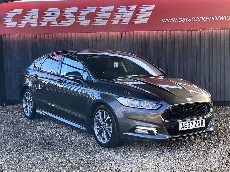 Grey Used 2017 Ford Mondeo ST-Line X Hatchback | £9,899 (Fair price) - Image 1/4