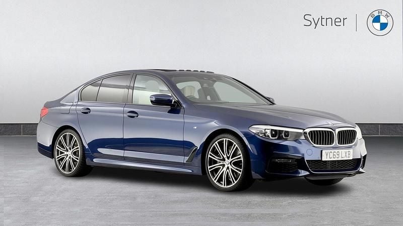 Blue Used 2019 BMW 540 M Sport | £32,000 (Fair price) - Image 1/4