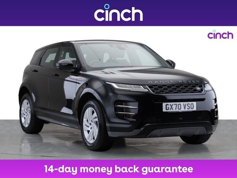 Black Used 2021 Land Rover Range Rover evoque R-Dynamic SUV | £21,639 (Good price) - Image 1/3