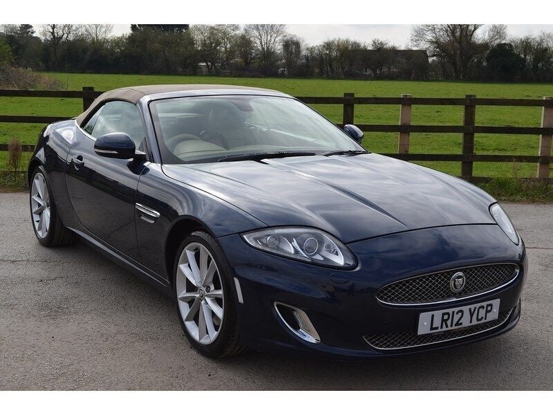 Blue Used 2012 Jaguar XK Portfolio Cabriolet | £14,189 (Good price) - Image 1/3