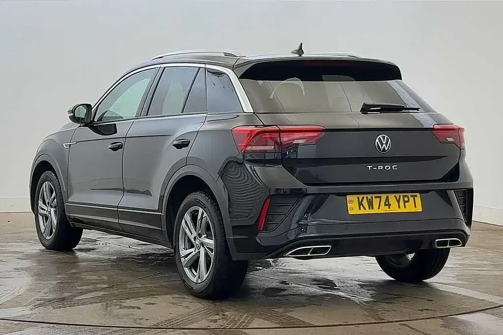 Used VW T-Roc R-line 150 HP (110 kW) 2025 Black SUV