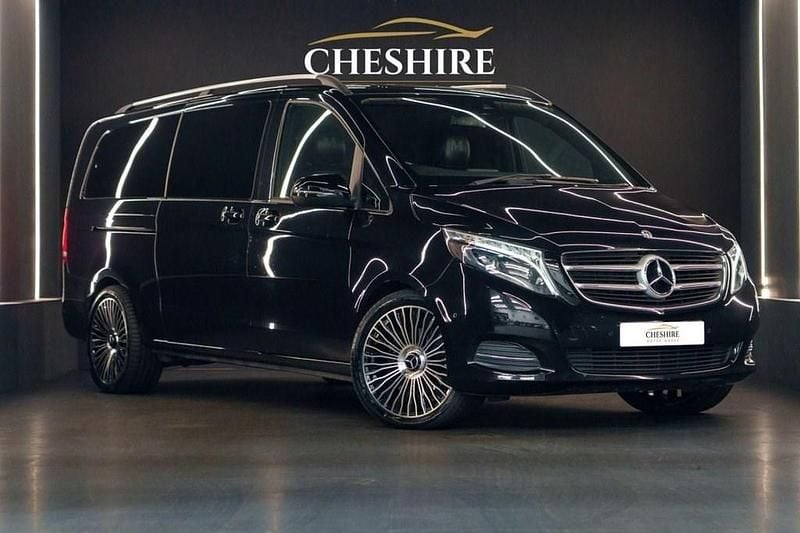 Black Used 2018 Mercedes V220 MPV | £59,990 - Image 1/4