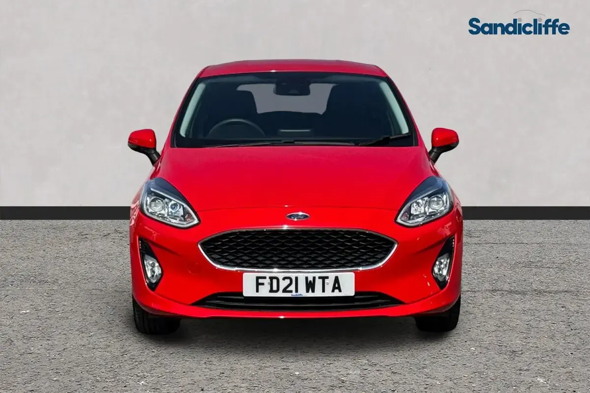 Used Ford Fiesta Trend 75 HP (55 kW) 2021 Red Hatchback