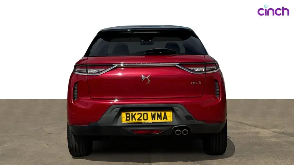 Used DS Automobiles DS3 Crossback Prestige 128 HP (94 kW) 2020 Red SUV