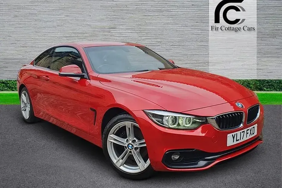 Used BMW 420 Sport Line 190 HP (139 kW) 2017 Red Coupe