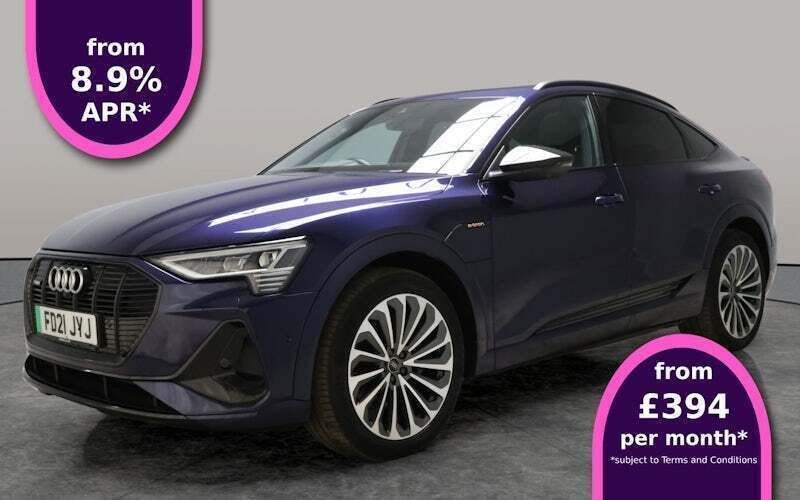 Blue Used 2021 Audi e-tron Sportback Comfort SUV | £27,050 (Super price) - Image 1/3