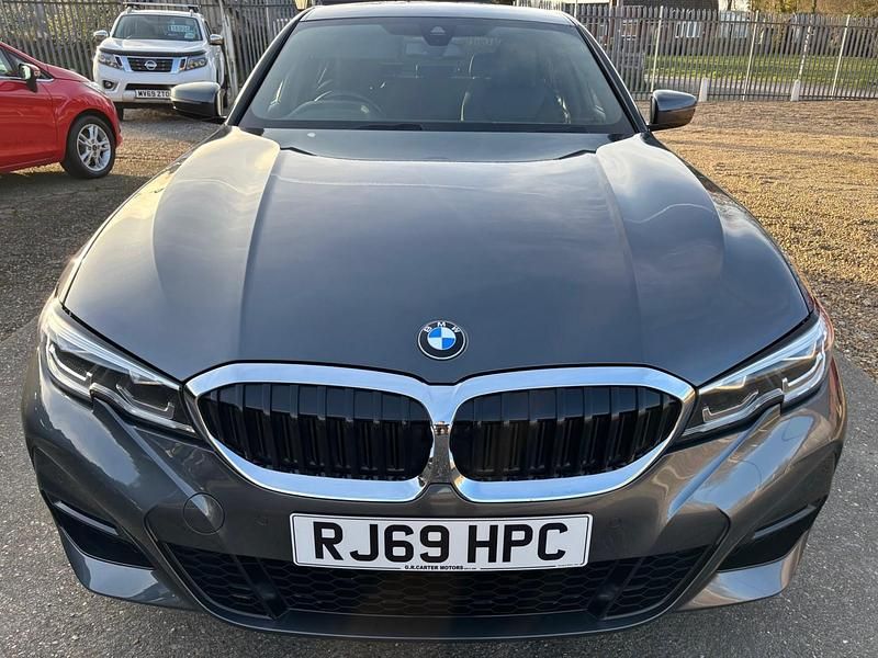 Begagnad BMW 320 M Sport 2019 Grå Sedan