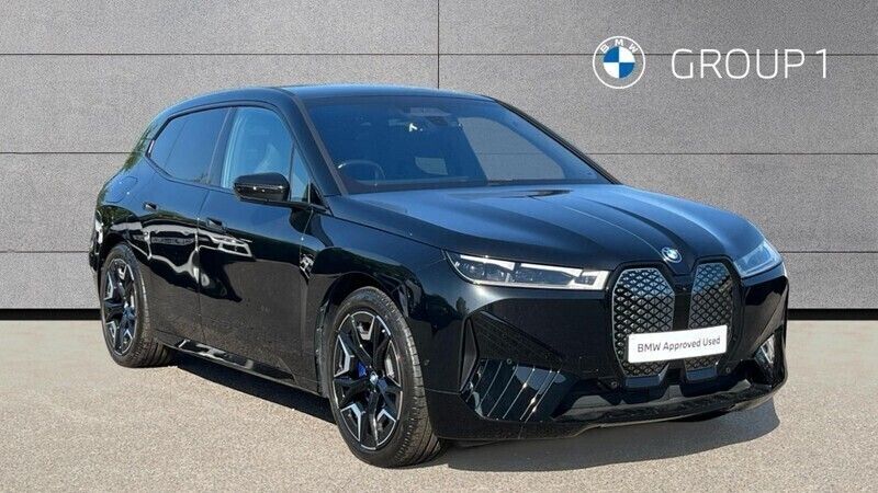 Black Used 2023 BMW iX M Sport SUV | £53,195 (Good price) - Image 1/4