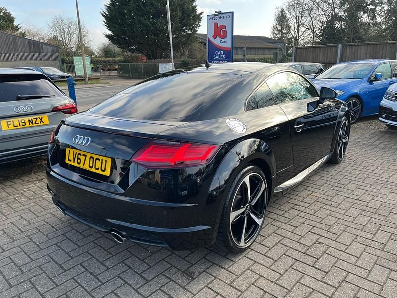 Used Audi TT Black Edition 180 HP (132 kW) 2017 Black Coupe